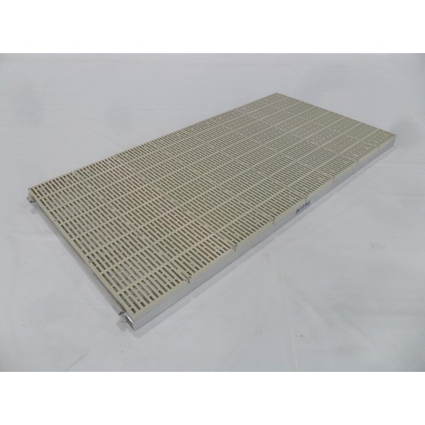 4'X8' Ramp Aluminum-Thruflow White Only