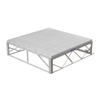 4'X4' Extension Aluminum-Thruflow Gray