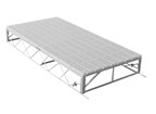 4'X8' Extension Aluminum-Thruflow Gray
