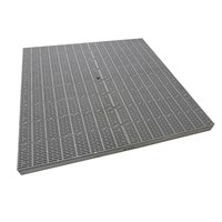 8'X8' Swim Platform Aluminum-Thruflow Gray Only