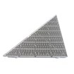 Right Triangle Corner Aluminum-Thruflow Gray