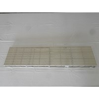 4'X16' Wheel End Only Aluminum-Thruflow White