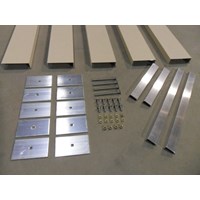 8' BEIGE BENCH PANELS-BEIGE (5)