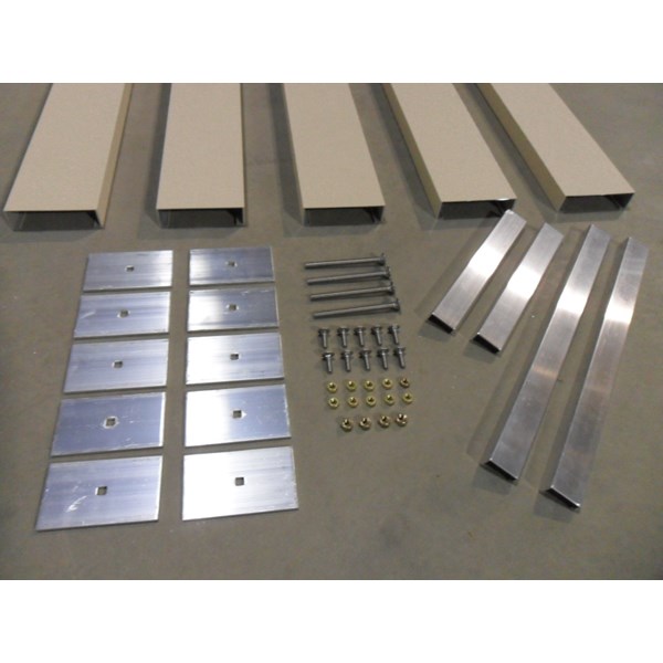 8' Beige Bench Panels-Beige (5)