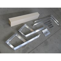 4' BENCH KIT WITH BEIGE PANELS FOR 4' DOCK