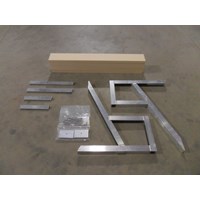 4' FREE STANDING BENCH KIT WITH BEIGE PANELS