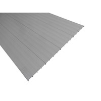 4'X20' Aluminum Decking Panel Only-White
