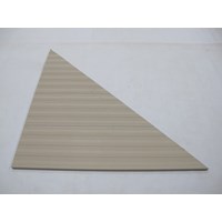 ROLL-A-DOCK TRIANGLE ALUMINUM DECKING-BEIGE (LEFT)