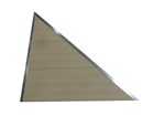 Classic Triangle Aluminum Decking-Beige (Right)