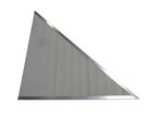 Classic Triangle Aluminum Decking-White (Left)