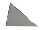 Classic Triangle Aluminum Decking-White (Right)