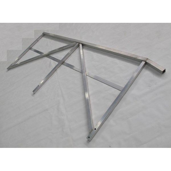 8' Aluminum Residential Gangway Truss Style Hand Rail Left Side