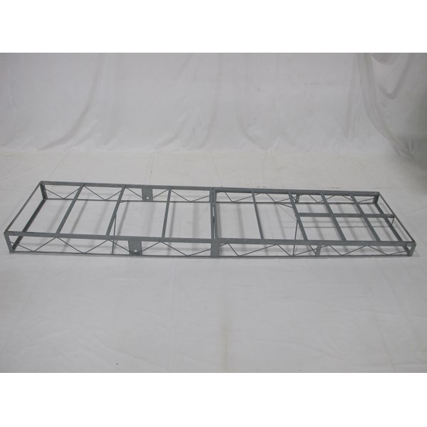 4'X16' Wheel End Only Galvanized-No Deck