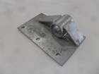 Inner Right Galvanized Hinge Plate