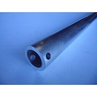 4' SHORE END HELPER AXLE ONLY