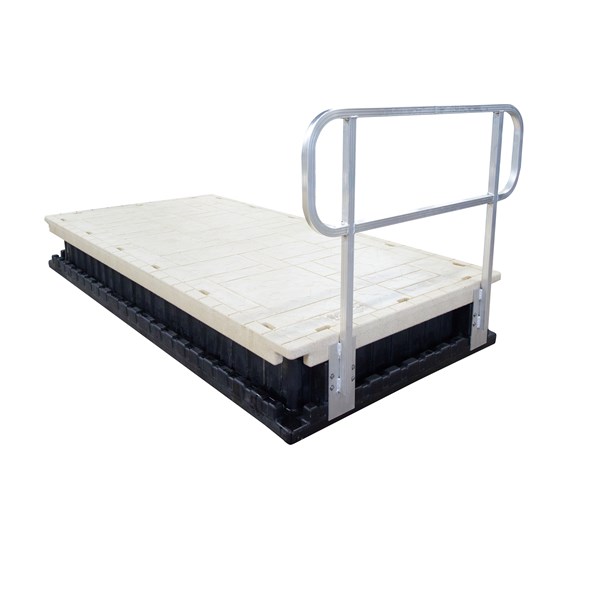 5' Wave Dock Classic Hand Railing