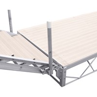 ADJUSTABLE STEP TO DOCK MEETING BRACKET ADJUSTABLE STEP TO DOCK MEETING BRACKET