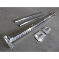 8' CROSS ARM BRACKET WITH 5' PIPE