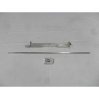 4' Single Offset Left Cross Arm With 8' Pipe