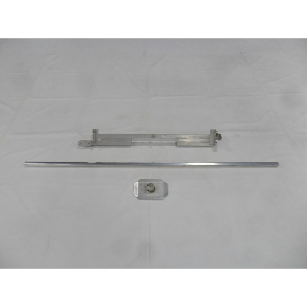 4' Single Offset Left Cross Arm With 8' Pipe