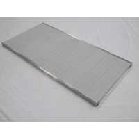 4' X 8' Ultra Dock Ramp White Aluminum Decking