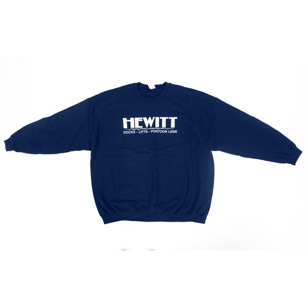 Hewitt Crew Sweatshirt-Navy L