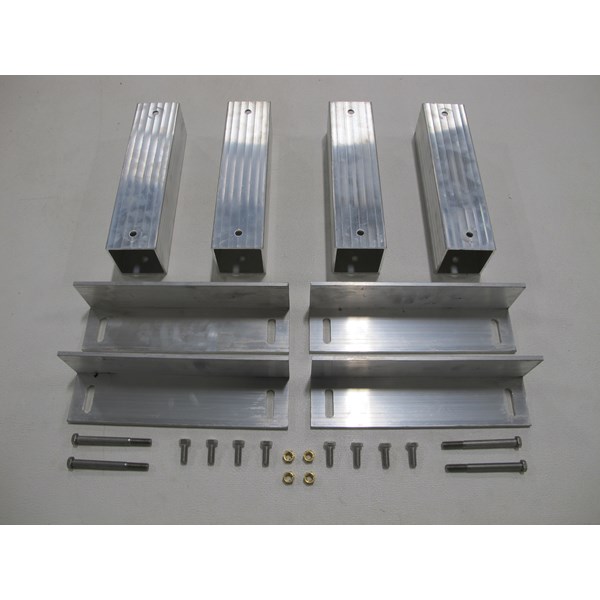 Proteus Aluminum/Rubber Bunk Hardware