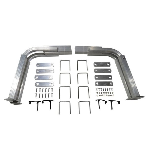Standard Full Length Aluminum Guide Step Bracket Bundle