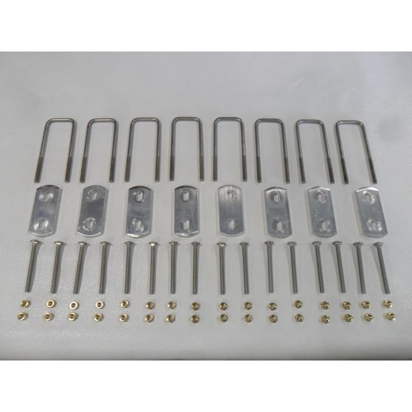Medium Carpeted Pontoon Guide Hardware