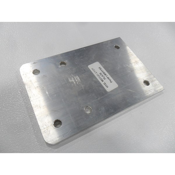 Hydraulic Motor Stop Plate