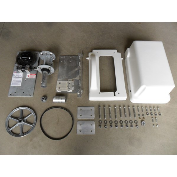 2000# Heavy Duty Gear Unit With Cable Drum