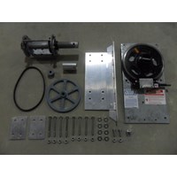6500# HEAVY DUTY GEAR UNIT WITH CABLE DRUM