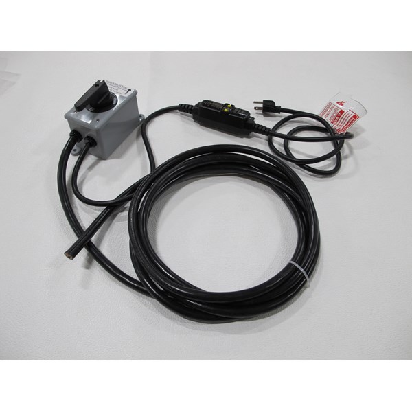 110 Volt Heavy Duty Cord, Switch And Box