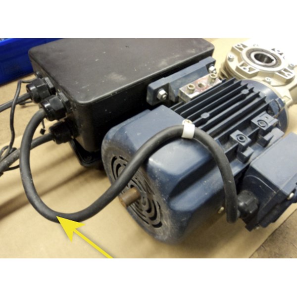 Old Commander 3 Phase Motor Cable