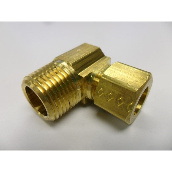 90 Degree Elbow Pipe Thread To Compression Fitting