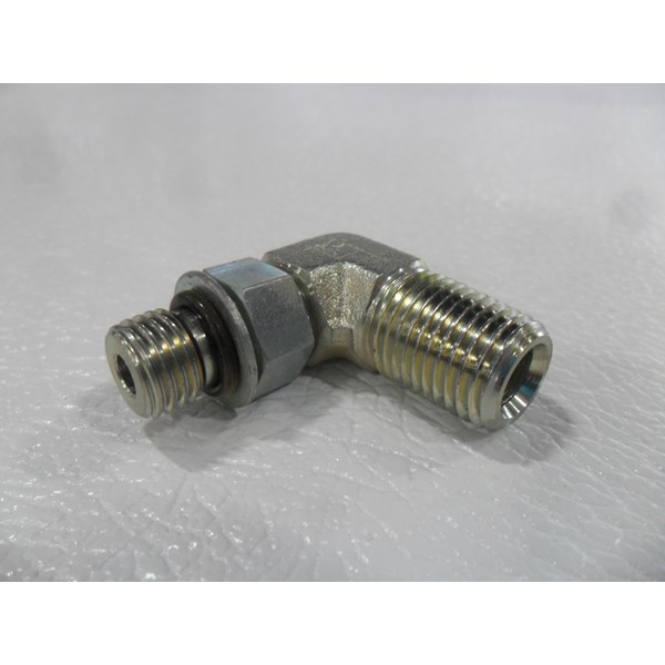 #4 Male NPT To #4 Male ORB Elbow