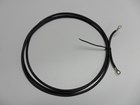 12' Of Black 6 Gauge Battery Cable (Ground) (V2)