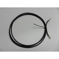 12' OF BLACK 6 GAUGE BATTERY CABLE (GROUND) (V2)