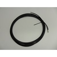 28' OF BLACK 6 GAUGE BATTERY CABLE (GROUND) (V2)