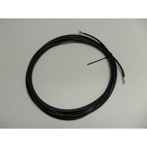 28' Of Black 6 Gauge Battery Cable (Ground) (V2)