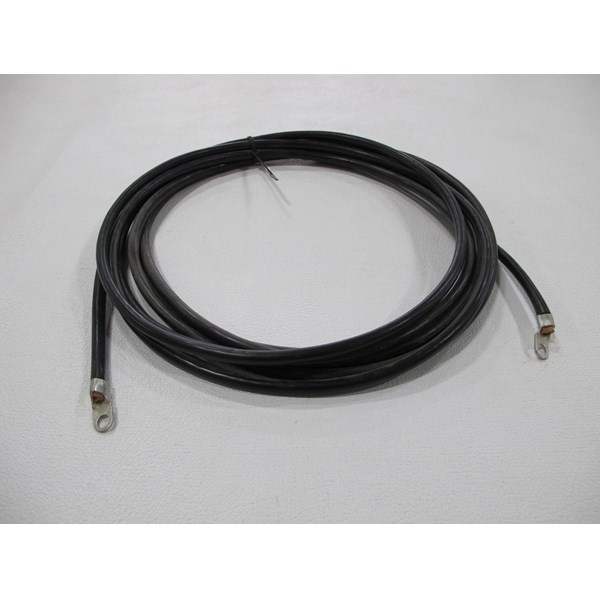 25' Of Black 2 Gauge Battery Cable (Ground) (V3)