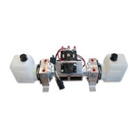 TWIN PUMP ASSEMBLY (WIDE AND STRAIGHT) FRONT TWIN PUMP ASSEMBLY (WIDE AND STRAIGHT) FRONT