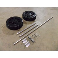 6' SHORE END ADJUSTABLE HELPER WHEEL WITH 3' PIPE