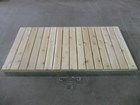 8' Classic Ramp Aluminum-Cedar With Hinges