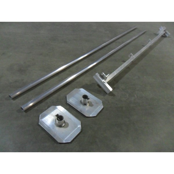 6' Cross Arm Bracket With 8' Pipe