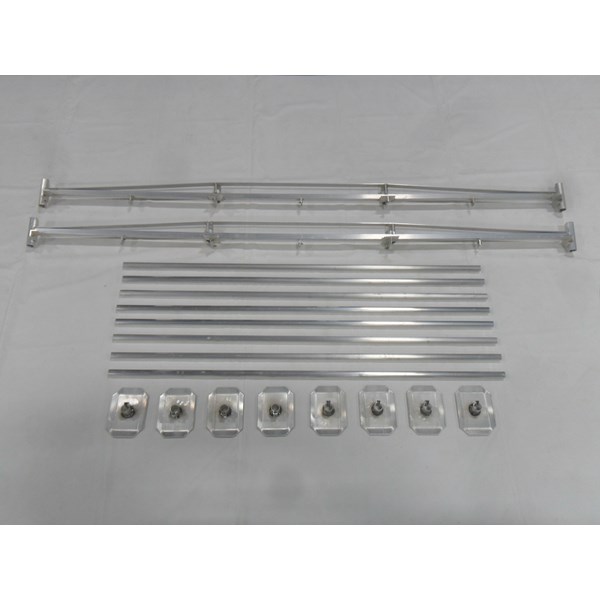 12' Cross Arm Bracket With 8' Pipes