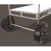 4' ULTRA SHORE END HELPER WHEEL WITH 5' PIPE