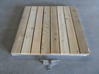 4'X4' Vers-A-Dock Ramp With Hinge-Cedar