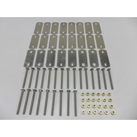 1+1/2 CANTILEVER PONTOON VINYL BED HARDWARE BAG
