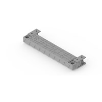 SLX Side Extension Deck w/Connection Kit Gray